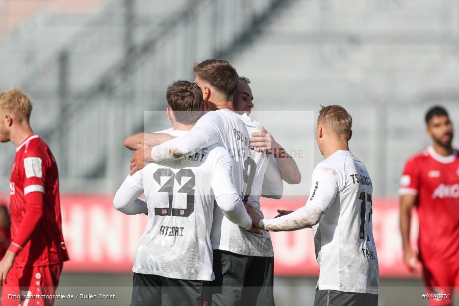 AKON Arena, Würzburg, 28.09.2024, sport, action, Fussball, BFV, Regionalliga Bayern, 11. Spieltag, AUB, FWK, TSV Aubstadt, FC Würzburger Kickers - Bild-ID: 2440731