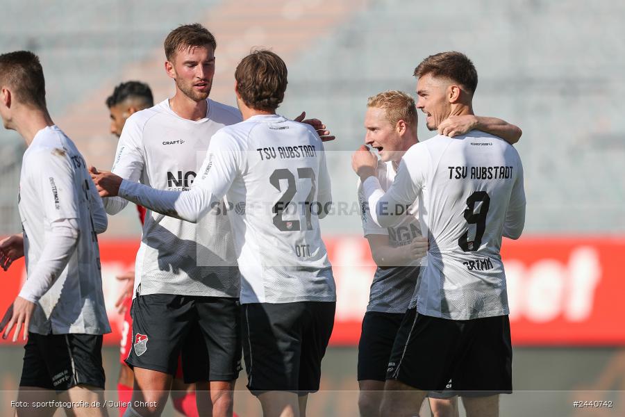 AKON Arena, Würzburg, 28.09.2024, sport, action, Fussball, BFV, Regionalliga Bayern, 11. Spieltag, AUB, FWK, TSV Aubstadt, FC Würzburger Kickers - Bild-ID: 2440742