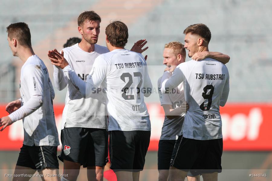 AKON Arena, Würzburg, 28.09.2024, sport, action, Fussball, BFV, Regionalliga Bayern, 11. Spieltag, AUB, FWK, TSV Aubstadt, FC Würzburger Kickers - Bild-ID: 2440743