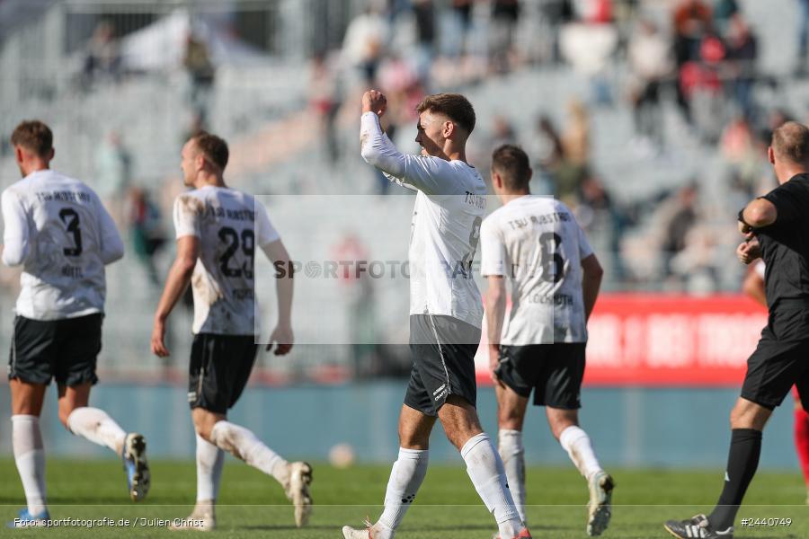 AKON Arena, Würzburg, 28.09.2024, sport, action, Fussball, BFV, Regionalliga Bayern, 11. Spieltag, AUB, FWK, TSV Aubstadt, FC Würzburger Kickers - Bild-ID: 2440749