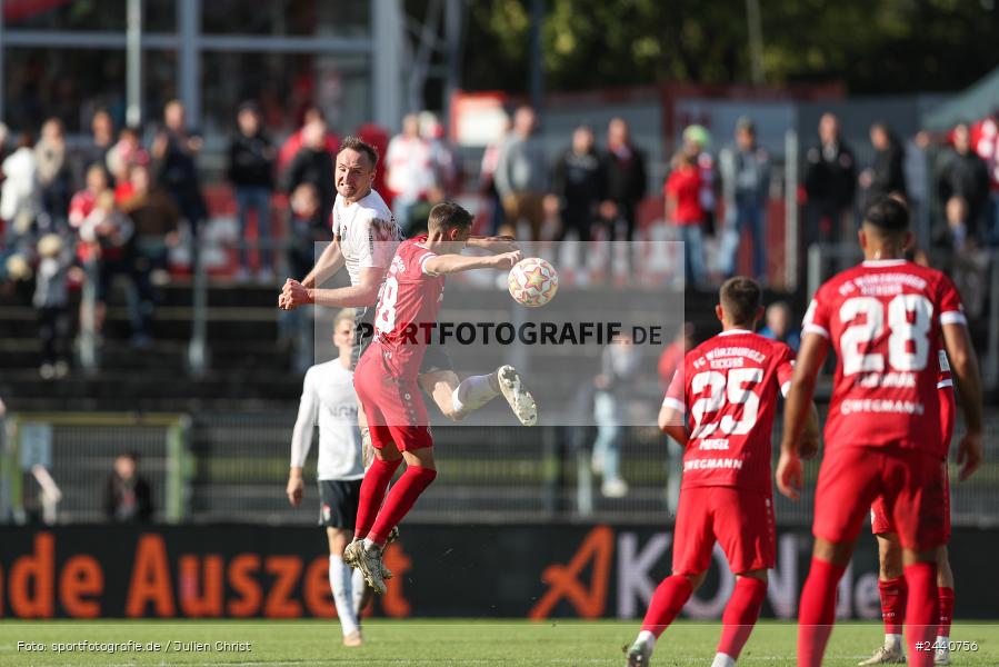 AKON Arena, Würzburg, 28.09.2024, sport, action, Fussball, BFV, Regionalliga Bayern, 11. Spieltag, AUB, FWK, TSV Aubstadt, FC Würzburger Kickers - Bild-ID: 2440756