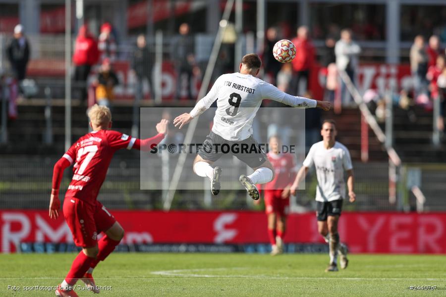 AKON Arena, Würzburg, 28.09.2024, sport, action, Fussball, BFV, Regionalliga Bayern, 11. Spieltag, AUB, FWK, TSV Aubstadt, FC Würzburger Kickers - Bild-ID: 2440767