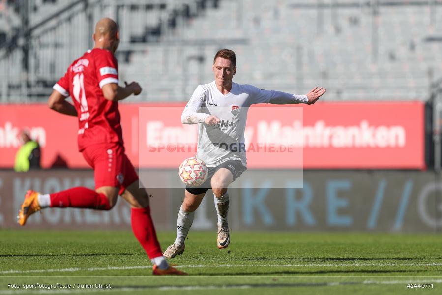 AKON Arena, Würzburg, 28.09.2024, sport, action, Fussball, BFV, Regionalliga Bayern, 11. Spieltag, AUB, FWK, TSV Aubstadt, FC Würzburger Kickers - Bild-ID: 2440771