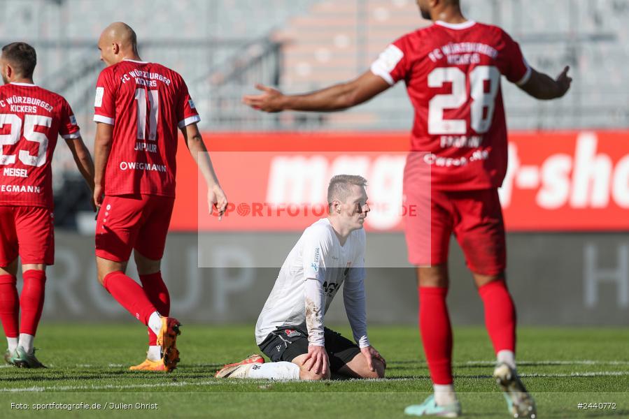 AKON Arena, Würzburg, 28.09.2024, sport, action, Fussball, BFV, Regionalliga Bayern, 11. Spieltag, AUB, FWK, TSV Aubstadt, FC Würzburger Kickers - Bild-ID: 2440772