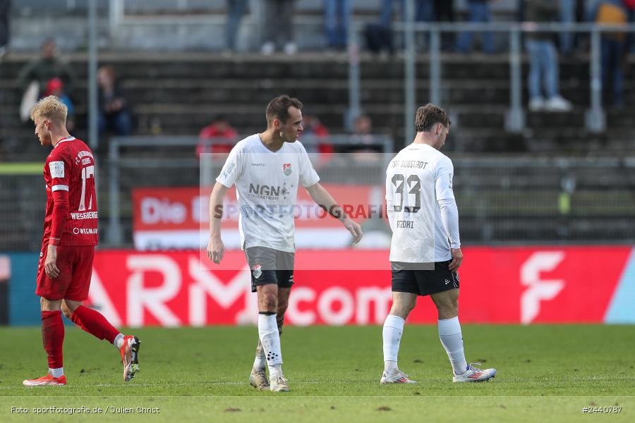 AKON Arena, Würzburg, 28.09.2024, sport, action, Fussball, BFV, Regionalliga Bayern, 11. Spieltag, AUB, FWK, TSV Aubstadt, FC Würzburger Kickers - Bild-ID: 2440787