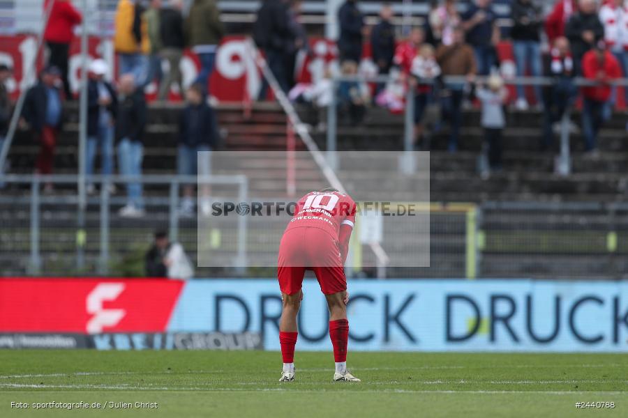 AKON Arena, Würzburg, 28.09.2024, sport, action, Fussball, BFV, Regionalliga Bayern, 11. Spieltag, AUB, FWK, TSV Aubstadt, FC Würzburger Kickers - Bild-ID: 2440788