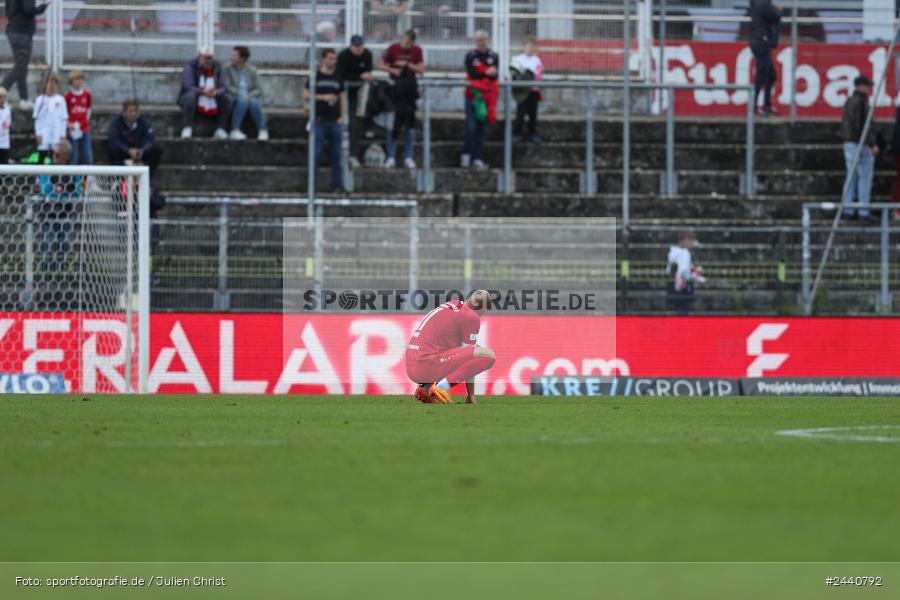 AKON Arena, Würzburg, 28.09.2024, sport, action, Fussball, BFV, Regionalliga Bayern, 11. Spieltag, AUB, FWK, TSV Aubstadt, FC Würzburger Kickers - Bild-ID: 2440792