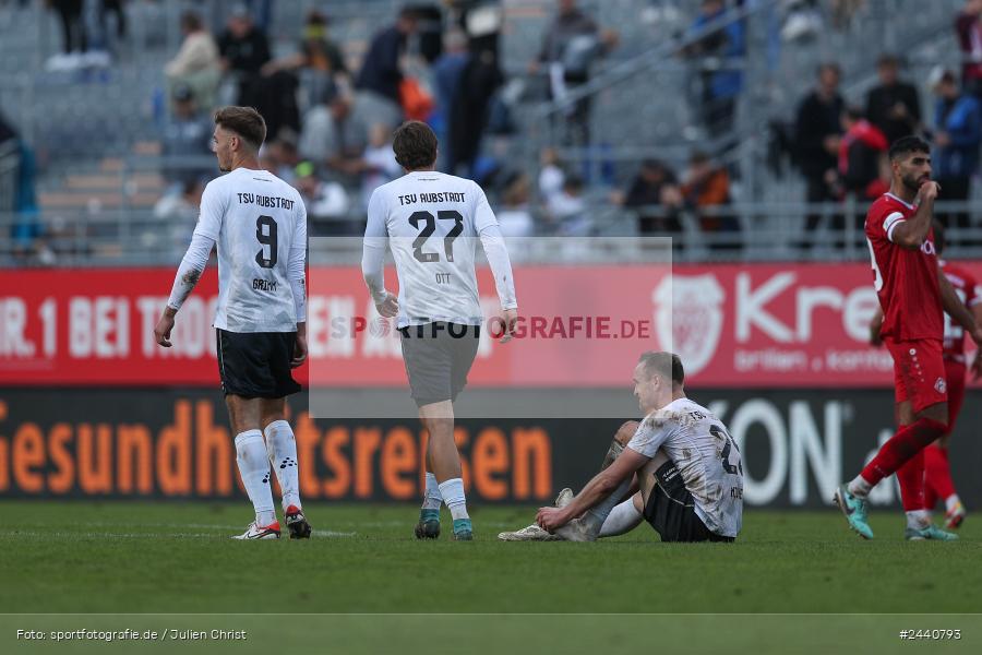 AKON Arena, Würzburg, 28.09.2024, sport, action, Fussball, BFV, Regionalliga Bayern, 11. Spieltag, AUB, FWK, TSV Aubstadt, FC Würzburger Kickers - Bild-ID: 2440793