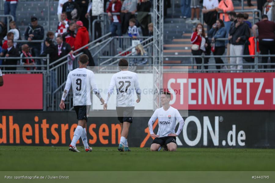 AKON Arena, Würzburg, 28.09.2024, sport, action, Fussball, BFV, Regionalliga Bayern, 11. Spieltag, AUB, FWK, TSV Aubstadt, FC Würzburger Kickers - Bild-ID: 2440795