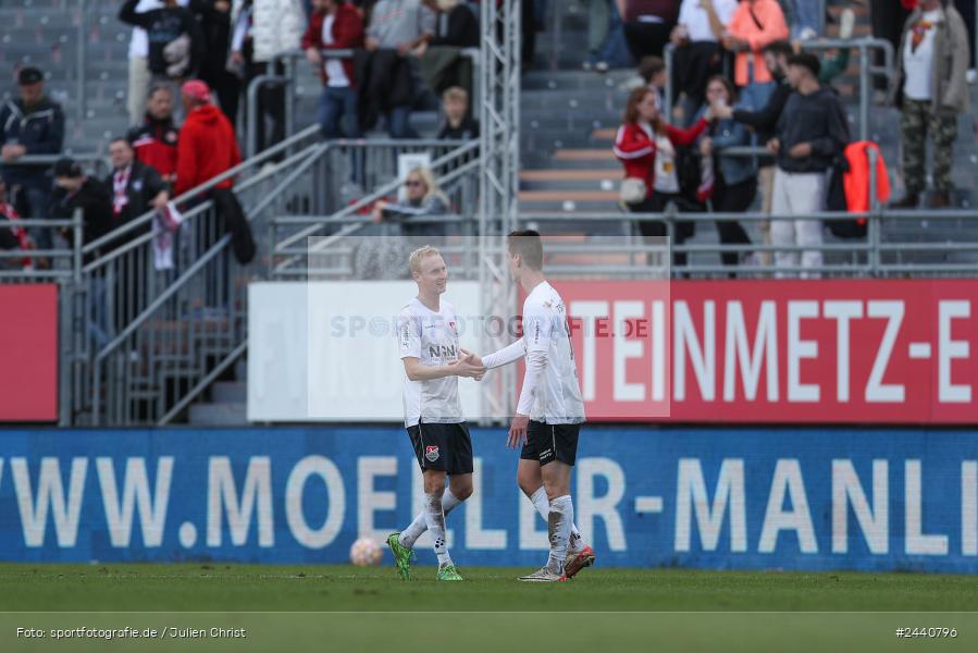 AKON Arena, Würzburg, 28.09.2024, sport, action, Fussball, BFV, Regionalliga Bayern, 11. Spieltag, AUB, FWK, TSV Aubstadt, FC Würzburger Kickers - Bild-ID: 2440796