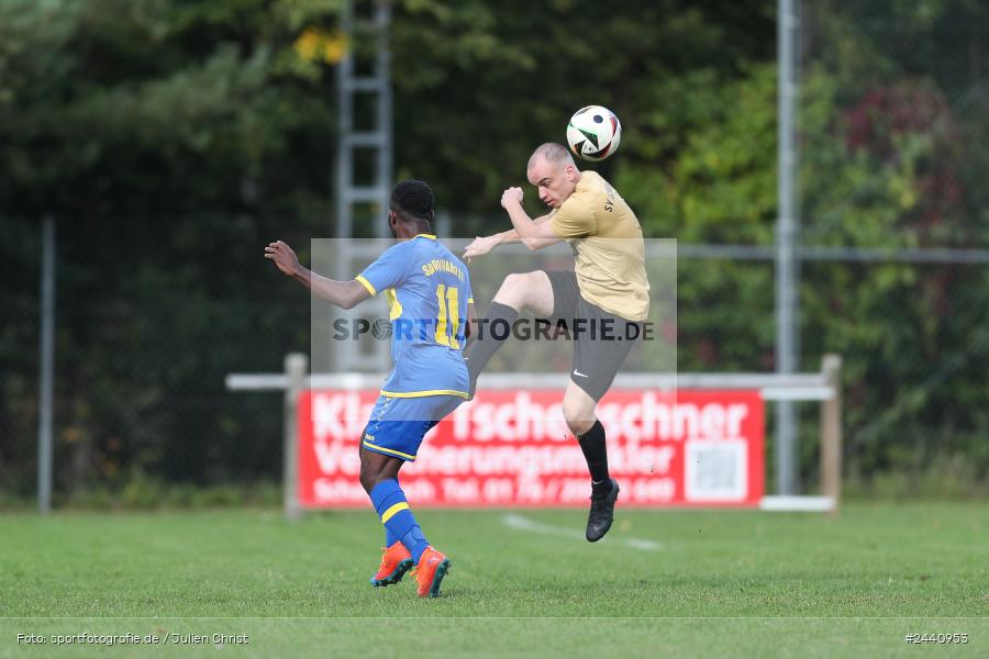 Sportgelände, Schaippach, 29.09.2024, sport, action, Fussball, BFV, 9. Spieltag, A-Klasse Würzburg Gr. 5, WARO, SVS, SpVgg Waldzell/Ansbach/FC Roden, SV Schaippach - Bild-ID: 2440953