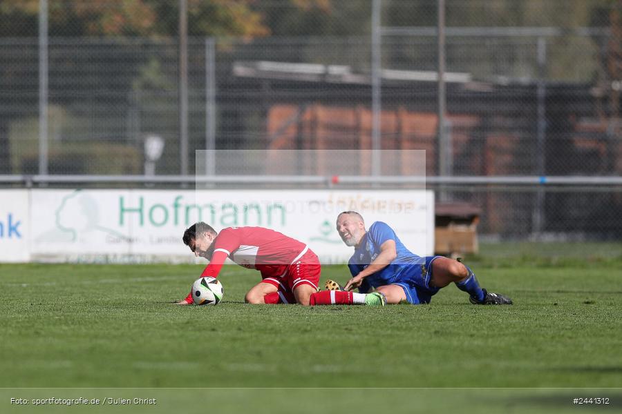 Sportgelände, Lohr am Main, 29.09.2024, sport, action, Fussball, BFV, 11. Spieltag, Kreisklasse Würzburg Gr. 3, FCWH, TSV, FC Wiesenfeld-Halsbach, TSV Lohr II - Bild-ID: 2441312