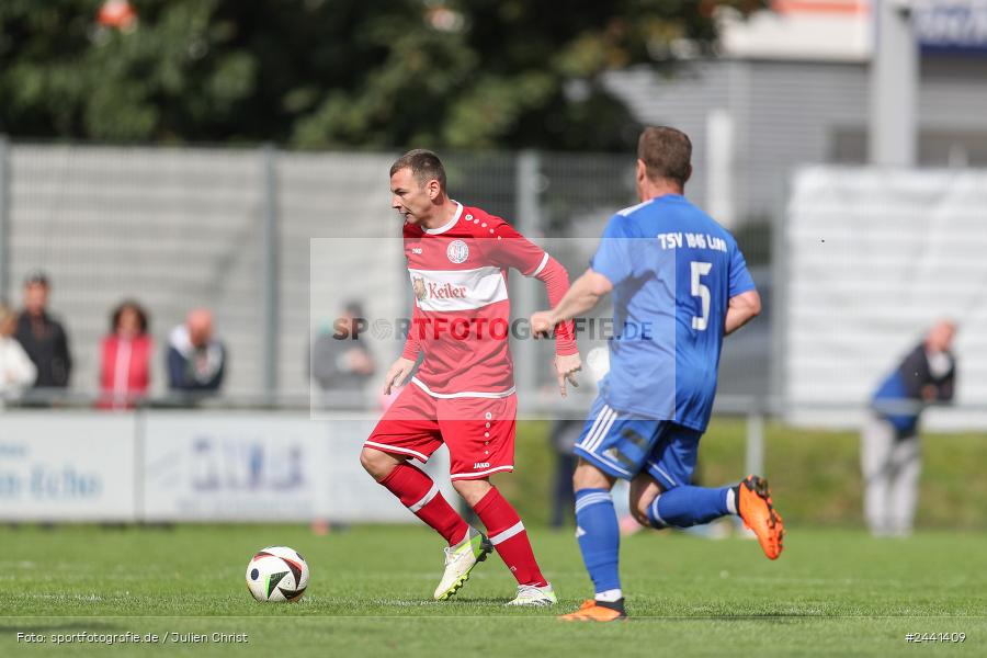 Sportgelände, Lohr am Main, 29.09.2024, sport, action, Fussball, BFV, 11. Spieltag, Kreisklasse Würzburg Gr. 3, FCWH, TSV, FC Wiesenfeld-Halsbach, TSV Lohr II - Bild-ID: 2441409