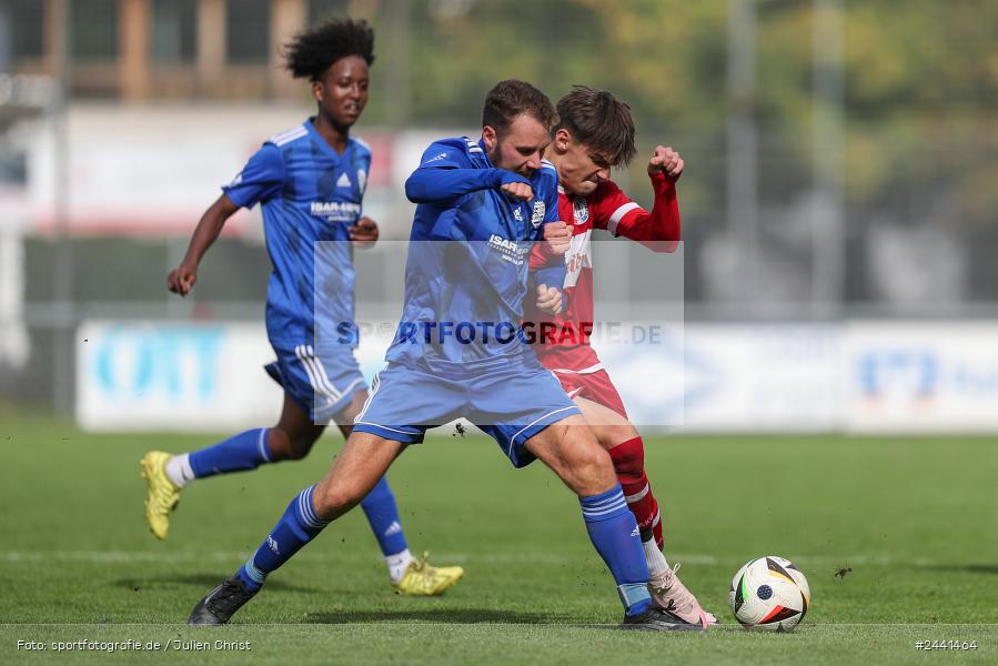 Sportgelände, Lohr am Main, 29.09.2024, sport, action, Fussball, BFV, 11. Spieltag, Kreisklasse Würzburg Gr. 3, FCWH, TSV, FC Wiesenfeld-Halsbach, TSV Lohr II - Bild-ID: 2441464