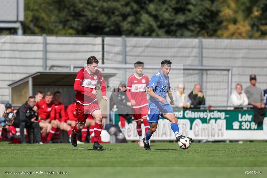 Sportgelände, Lohr am Main, 29.09.2024, sport, action, Fussball, BFV, 11. Spieltag, Kreisklasse Würzburg Gr. 3, FCWH, TSV, FC Wiesenfeld-Halsbach, TSV Lohr II - Bild-ID: 2441548