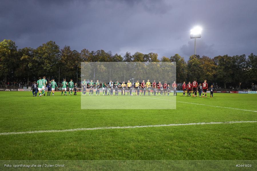 Willy-Sachs-Stadion, Schweinfurt, 02.10.2024, sport, action, Fussball, BFV, 11. Spieltag, Regionalliga Bayern, FCN, FCS, 1. FC Nürnberg II, 1. FC Schweinfurt 1905 - Bild-ID: 2441626 Willy-Sachs-Stadion, Schweinfurt, 02.10.2024, sport, action, Fussball, BFV, 11. Spieltag, Regionalliga Bayern, FCN, FCS, 1. FC Nürnberg II, 1. FC Schweinfurt 1905 - Bild-ID: 2441626