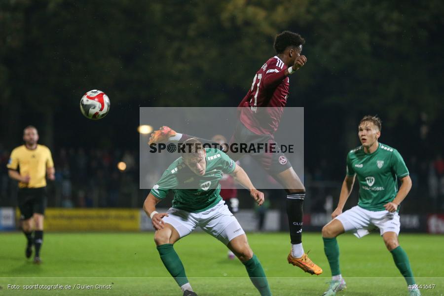 Willy-Sachs-Stadion, Schweinfurt, 02.10.2024, sport, action, Fussball, BFV, 11. Spieltag, Regionalliga Bayern, FCN, FCS, 1. FC Nürnberg II, 1. FC Schweinfurt 1905 - Bild-ID: 2441647 Willy-Sachs-Stadion, Schweinfurt, 02.10.2024, sport, action, Fussball, BFV, 11. Spieltag, Regionalliga Bayern, FCN, FCS, 1. FC Nürnberg II, 1. FC Schweinfurt 1905 - Bild-ID: 2441647