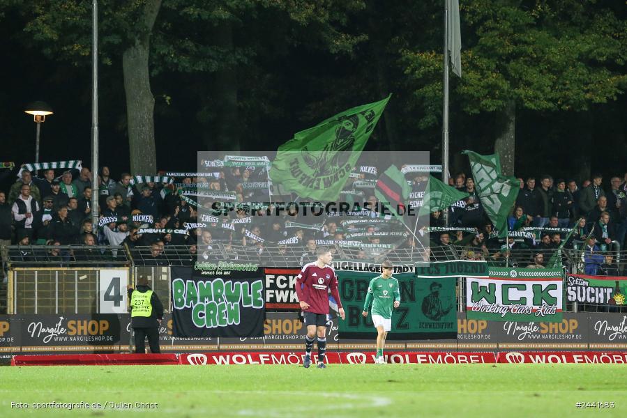 Willy-Sachs-Stadion, Schweinfurt, 02.10.2024, sport, action, Fussball, BFV, 11. Spieltag, Regionalliga Bayern, FCN, FCS, 1. FC Nürnberg II, 1. FC Schweinfurt 1905 - Bild-ID: 2441683 Willy-Sachs-Stadion, Schweinfurt, 02.10.2024, sport, action, Fussball, BFV, 11. Spieltag, Regionalliga Bayern, FCN, FCS, 1. FC Nürnberg II, 1. FC Schweinfurt 1905 - Bild-ID: 2441683