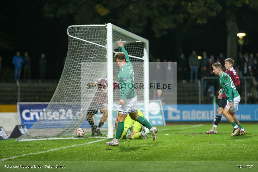 Willy-Sachs-Stadion, Schweinfurt, 02.10.2024, sport, action, Fussball, BFV, 11. Spieltag, Regionalliga Bayern, FCN, FCS, 1. FC Nürnberg II, 1. FC Schweinfurt 1905 - Bild-ID: 2441707 Willy-Sachs-Stadion, Schweinfurt, 02.10.2024, sport, action, Fussball, BFV, 11. Spieltag, Regionalliga Bayern, FCN, FCS, 1. FC Nürnberg II, 1. FC Schweinfurt 1905 - Bild-ID: 2441707