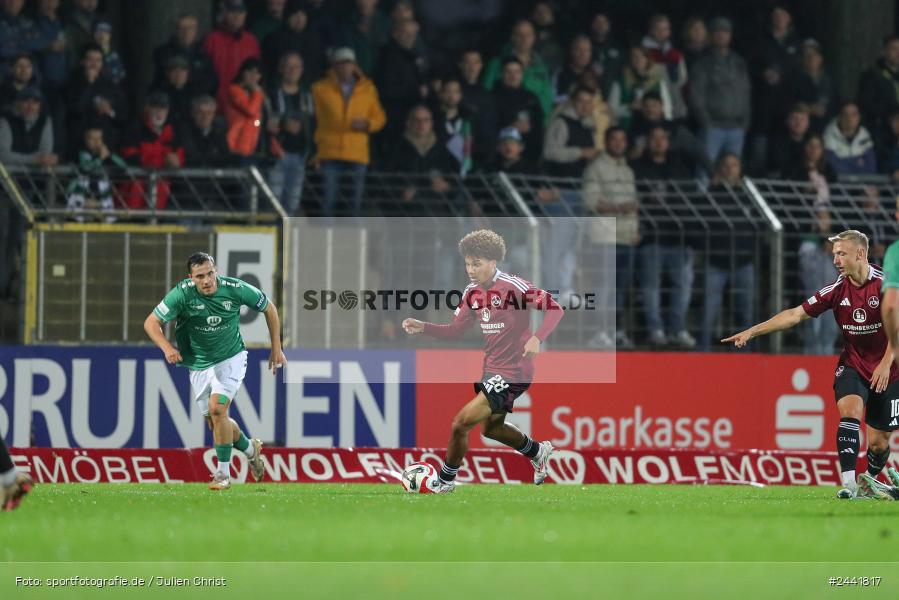 Willy-Sachs-Stadion, Schweinfurt, 02.10.2024, sport, action, Fussball, BFV, 11. Spieltag, Regionalliga Bayern, FCN, FCS, 1. FC Nürnberg II, 1. FC Schweinfurt 1905 - Bild-ID: 2441817 Willy-Sachs-Stadion, Schweinfurt, 02.10.2024, sport, action, Fussball, BFV, 11. Spieltag, Regionalliga Bayern, FCN, FCS, 1. FC Nürnberg II, 1. FC Schweinfurt 1905 - Bild-ID: 2441817