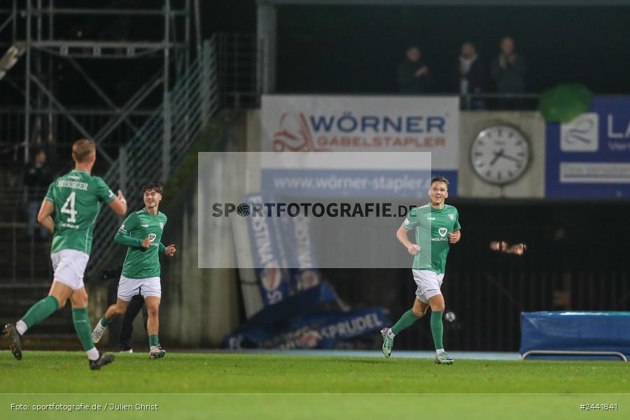 Willy-Sachs-Stadion, Schweinfurt, 02.10.2024, sport, action, Fussball, BFV, 11. Spieltag, Regionalliga Bayern, FCN, FCS, 1. FC Nürnberg II, 1. FC Schweinfurt 1905 - Bild-ID: 2441841 Willy-Sachs-Stadion, Schweinfurt, 02.10.2024, sport, action, Fussball, BFV, 11. Spieltag, Regionalliga Bayern, FCN, FCS, 1. FC Nürnberg II, 1. FC Schweinfurt 1905 - Bild-ID: 2441841
