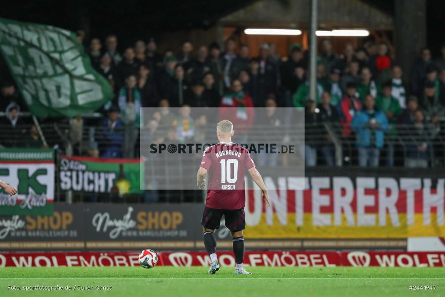 Willy-Sachs-Stadion, Schweinfurt, 02.10.2024, sport, action, Fussball, BFV, 11. Spieltag, Regionalliga Bayern, FCN, FCS, 1. FC Nürnberg II, 1. FC Schweinfurt 1905 - Bild-ID: 2441947 Willy-Sachs-Stadion, Schweinfurt, 02.10.2024, sport, action, Fussball, BFV, 11. Spieltag, Regionalliga Bayern, FCN, FCS, 1. FC Nürnberg II, 1. FC Schweinfurt 1905 - Bild-ID: 2441947