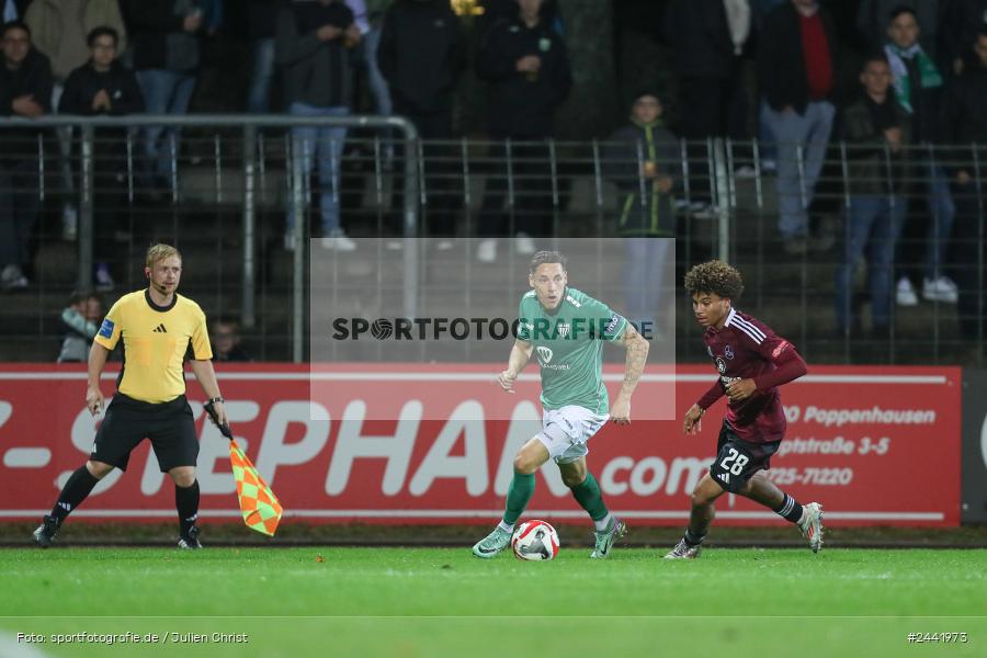 Willy-Sachs-Stadion, Schweinfurt, 02.10.2024, sport, action, Fussball, BFV, 11. Spieltag, Regionalliga Bayern, FCN, FCS, 1. FC Nürnberg II, 1. FC Schweinfurt 1905 - Bild-ID: 2441973 Willy-Sachs-Stadion, Schweinfurt, 02.10.2024, sport, action, Fussball, BFV, 11. Spieltag, Regionalliga Bayern, FCN, FCS, 1. FC Nürnberg II, 1. FC Schweinfurt 1905 - Bild-ID: 2441973
