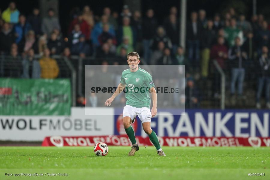 Willy-Sachs-Stadion, Schweinfurt, 02.10.2024, sport, action, Fussball, BFV, 11. Spieltag, Regionalliga Bayern, FCN, FCS, 1. FC Nürnberg II, 1. FC Schweinfurt 1905 - Bild-ID: 2442081 Willy-Sachs-Stadion, Schweinfurt, 02.10.2024, sport, action, Fussball, BFV, 11. Spieltag, Regionalliga Bayern, FCN, FCS, 1. FC Nürnberg II, 1. FC Schweinfurt 1905 - Bild-ID: 2442081