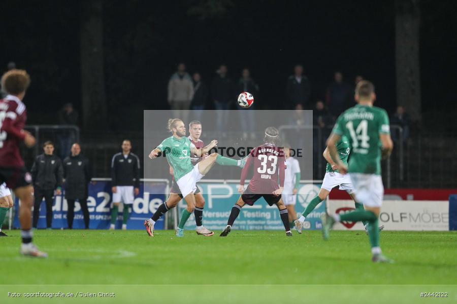 Willy-Sachs-Stadion, Schweinfurt, 02.10.2024, sport, action, Fussball, BFV, 11. Spieltag, Regionalliga Bayern, FCN, FCS, 1. FC Nürnberg II, 1. FC Schweinfurt 1905 - Bild-ID: 2442122 Willy-Sachs-Stadion, Schweinfurt, 02.10.2024, sport, action, Fussball, BFV, 11. Spieltag, Regionalliga Bayern, FCN, FCS, 1. FC Nürnberg II, 1. FC Schweinfurt 1905 - Bild-ID: 2442122
