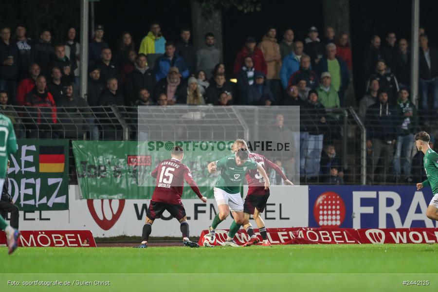 Willy-Sachs-Stadion, Schweinfurt, 02.10.2024, sport, action, Fussball, BFV, 11. Spieltag, Regionalliga Bayern, FCN, FCS, 1. FC Nürnberg II, 1. FC Schweinfurt 1905 - Bild-ID: 2442125 Willy-Sachs-Stadion, Schweinfurt, 02.10.2024, sport, action, Fussball, BFV, 11. Spieltag, Regionalliga Bayern, FCN, FCS, 1. FC Nürnberg II, 1. FC Schweinfurt 1905 - Bild-ID: 2442125