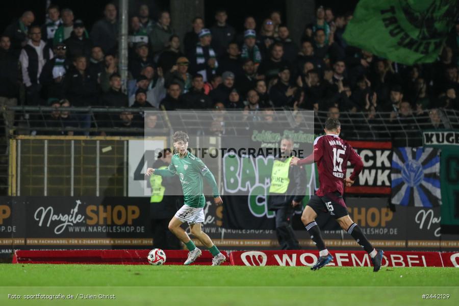 Willy-Sachs-Stadion, Schweinfurt, 02.10.2024, sport, action, Fussball, BFV, 11. Spieltag, Regionalliga Bayern, FCN, FCS, 1. FC Nürnberg II, 1. FC Schweinfurt 1905 - Bild-ID: 2442129 Willy-Sachs-Stadion, Schweinfurt, 02.10.2024, sport, action, Fussball, BFV, 11. Spieltag, Regionalliga Bayern, FCN, FCS, 1. FC Nürnberg II, 1. FC Schweinfurt 1905 - Bild-ID: 2442129