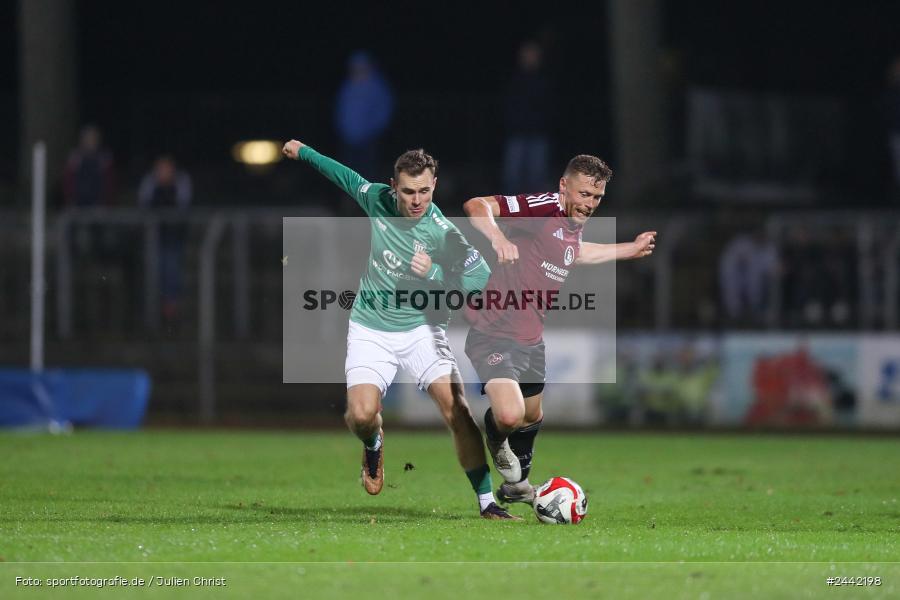Willy-Sachs-Stadion, Schweinfurt, 02.10.2024, sport, action, Fussball, BFV, 11. Spieltag, Regionalliga Bayern, FCN, FCS, 1. FC Nürnberg II, 1. FC Schweinfurt 1905 - Bild-ID: 2442198 Willy-Sachs-Stadion, Schweinfurt, 02.10.2024, sport, action, Fussball, BFV, 11. Spieltag, Regionalliga Bayern, FCN, FCS, 1. FC Nürnberg II, 1. FC Schweinfurt 1905 - Bild-ID: 2442198