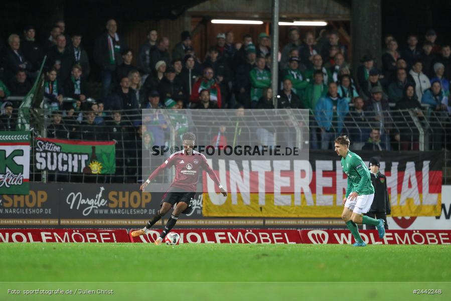 Willy-Sachs-Stadion, Schweinfurt, 02.10.2024, sport, action, Fussball, BFV, 11. Spieltag, Regionalliga Bayern, FCN, FCS, 1. FC Nürnberg II, 1. FC Schweinfurt 1905 - Bild-ID: 2442248 Willy-Sachs-Stadion, Schweinfurt, 02.10.2024, sport, action, Fussball, BFV, 11. Spieltag, Regionalliga Bayern, FCN, FCS, 1. FC Nürnberg II, 1. FC Schweinfurt 1905 - Bild-ID: 2442248