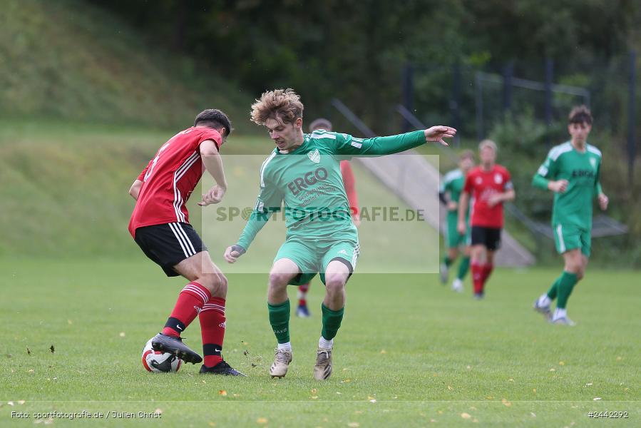 Sportgelände, Birkenfeld, 03.10.2024, sport, action, Fussball, BFV, 12. Spieltag, Bezirksliga Unterfranken West, SVK, SVB, SV Kürnach, SV Birkenfeld - Bild-ID: 2442292