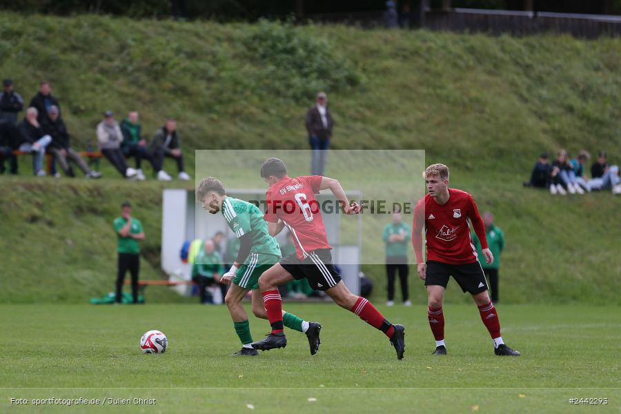 Sportgelände, Birkenfeld, 03.10.2024, sport, action, Fussball, BFV, 12. Spieltag, Bezirksliga Unterfranken West, SVK, SVB, SV Kürnach, SV Birkenfeld - Bild-ID: 2442293