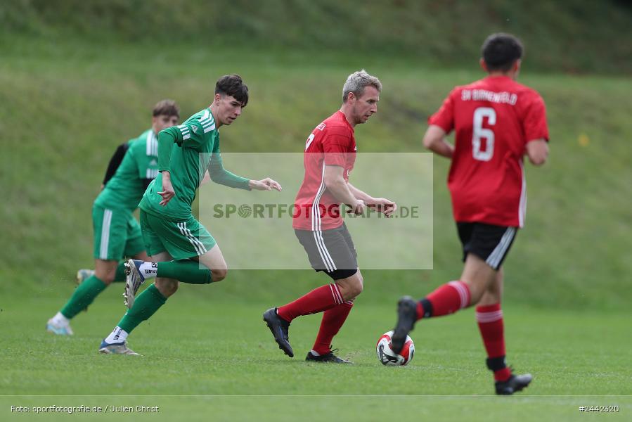 Sportgelände, Birkenfeld, 03.10.2024, sport, action, Fussball, BFV, 12. Spieltag, Bezirksliga Unterfranken West, SVK, SVB, SV Kürnach, SV Birkenfeld - Bild-ID: 2442320