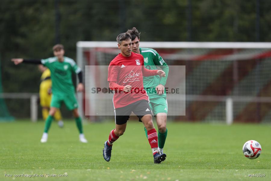 Sportgelände, Birkenfeld, 03.10.2024, sport, action, Fussball, BFV, 12. Spieltag, Bezirksliga Unterfranken West, SVK, SVB, SV Kürnach, SV Birkenfeld - Bild-ID: 2442329