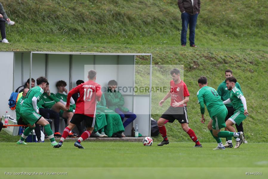 Sportgelände, Birkenfeld, 03.10.2024, sport, action, Fussball, BFV, 12. Spieltag, Bezirksliga Unterfranken West, SVK, SVB, SV Kürnach, SV Birkenfeld - Bild-ID: 2442352