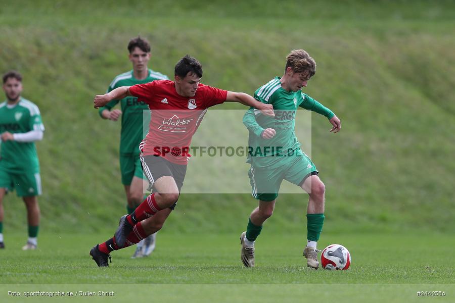 Sportgelände, Birkenfeld, 03.10.2024, sport, action, Fussball, BFV, 12. Spieltag, Bezirksliga Unterfranken West, SVK, SVB, SV Kürnach, SV Birkenfeld - Bild-ID: 2442356