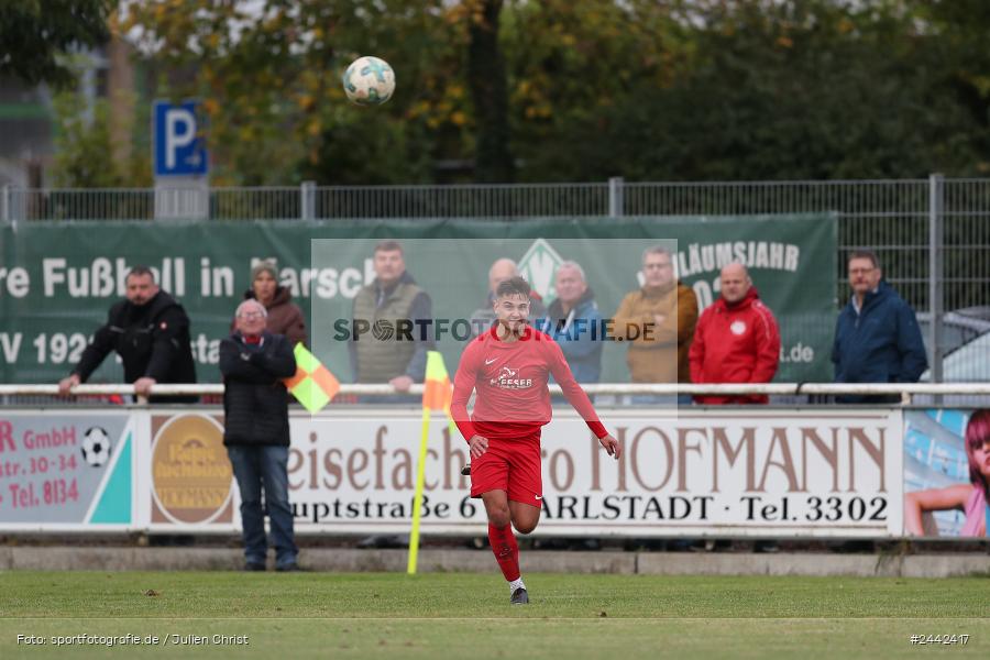 Sportgelände, Karlstadt, 03.10.2024, sport, action, Fussball, BFV, Kreisliga Würzburg Gr. 2, 12. Spieltag, FVGS, FVK, FV Gemünden/Seifriedsburg, FV Karlstadt - Bild-ID: 2442417