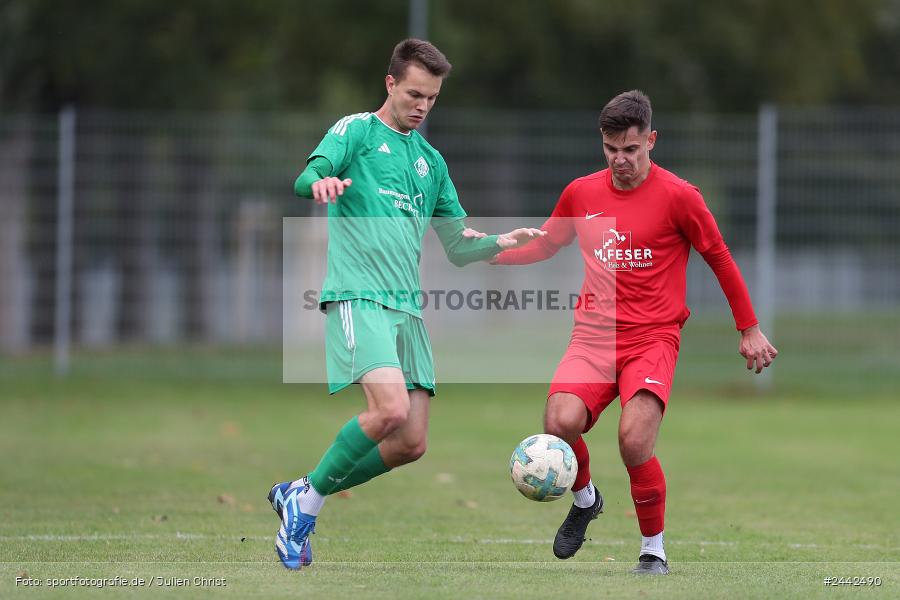 Sportgelände, Karlstadt, 03.10.2024, sport, action, Fussball, BFV, Kreisliga Würzburg Gr. 2, 12. Spieltag, FVGS, FVK, FV Gemünden/Seifriedsburg, FV Karlstadt - Bild-ID: 2442490