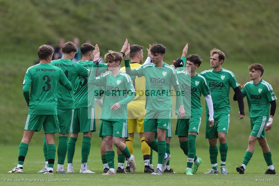 Sportgelände, Birkenfeld, 03.10.2024, sport, action, Fussball, BFV, 12. Spieltag, Bezirksliga Unterfranken West, SVK, SVB, SV Kürnach, SV Birkenfeld - Bild-ID: 2442495