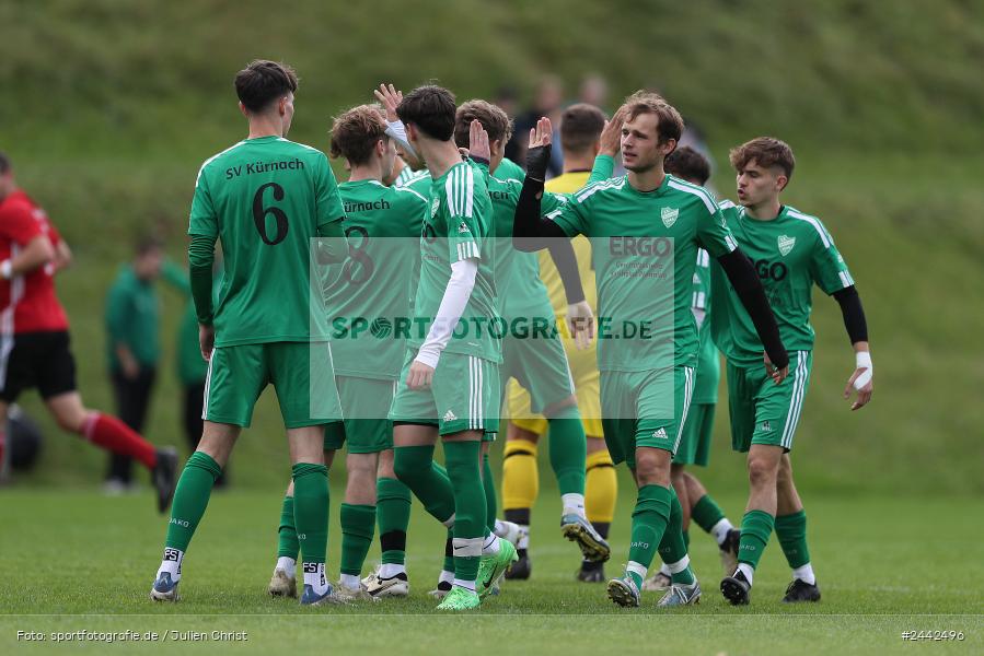 Sportgelände, Birkenfeld, 03.10.2024, sport, action, Fussball, BFV, 12. Spieltag, Bezirksliga Unterfranken West, SVK, SVB, SV Kürnach, SV Birkenfeld - Bild-ID: 2442496