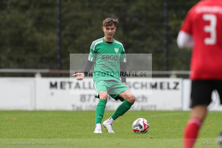Sportgelände, Birkenfeld, 03.10.2024, sport, action, Fussball, BFV, 12. Spieltag, Bezirksliga Unterfranken West, SVK, SVB, SV Kürnach, SV Birkenfeld - Bild-ID: 2442500