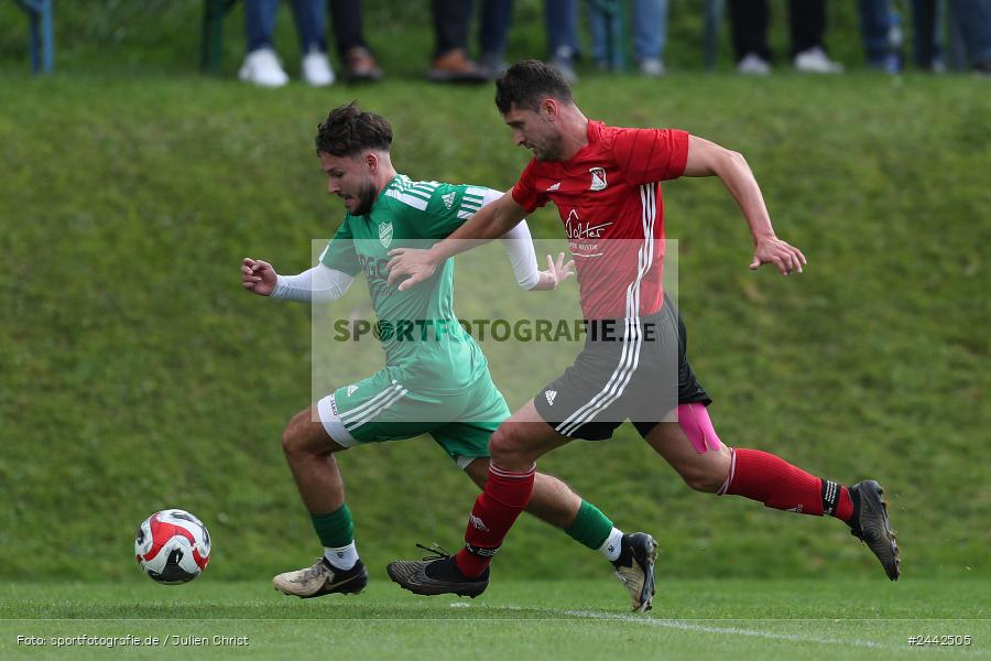 Sportgelände, Birkenfeld, 03.10.2024, sport, action, Fussball, BFV, 12. Spieltag, Bezirksliga Unterfranken West, SVK, SVB, SV Kürnach, SV Birkenfeld - Bild-ID: 2442505