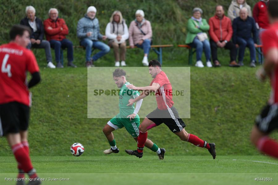 Sportgelände, Birkenfeld, 03.10.2024, sport, action, Fussball, BFV, 12. Spieltag, Bezirksliga Unterfranken West, SVK, SVB, SV Kürnach, SV Birkenfeld - Bild-ID: 2442506