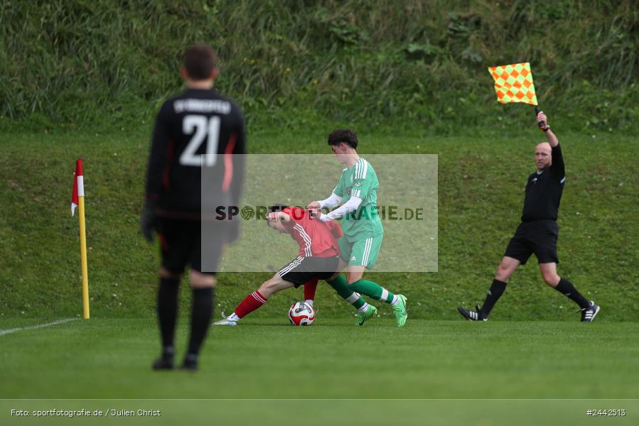 Sportgelände, Birkenfeld, 03.10.2024, sport, action, Fussball, BFV, 12. Spieltag, Bezirksliga Unterfranken West, SVK, SVB, SV Kürnach, SV Birkenfeld - Bild-ID: 2442513
