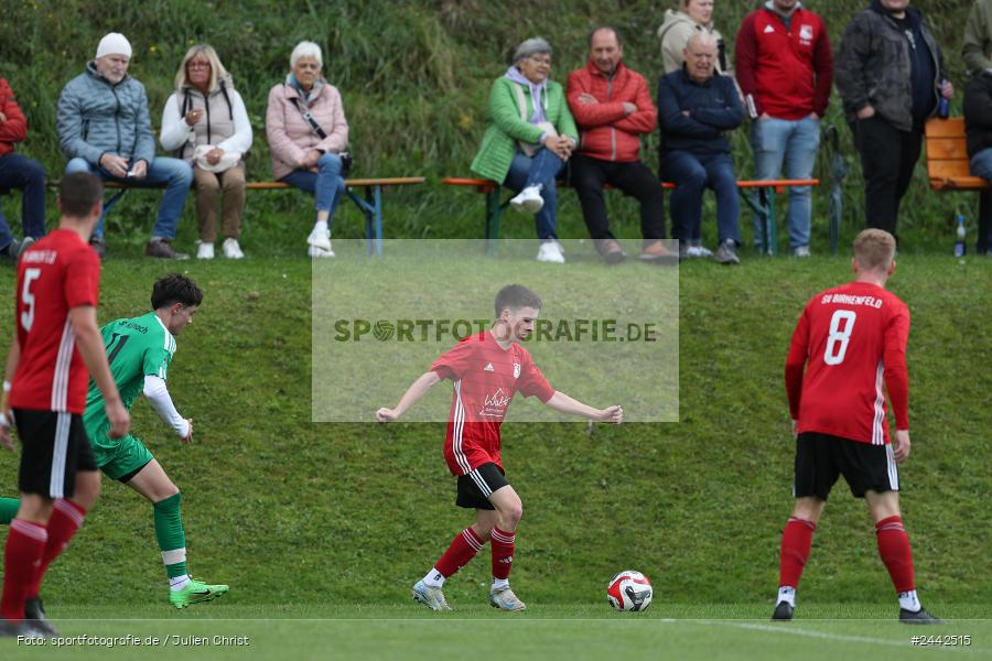 Sportgelände, Birkenfeld, 03.10.2024, sport, action, Fussball, BFV, 12. Spieltag, Bezirksliga Unterfranken West, SVK, SVB, SV Kürnach, SV Birkenfeld - Bild-ID: 2442515