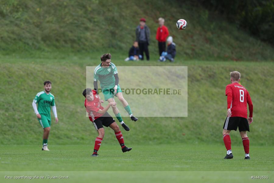 Sportgelände, Birkenfeld, 03.10.2024, sport, action, Fussball, BFV, 12. Spieltag, Bezirksliga Unterfranken West, SVK, SVB, SV Kürnach, SV Birkenfeld - Bild-ID: 2442530