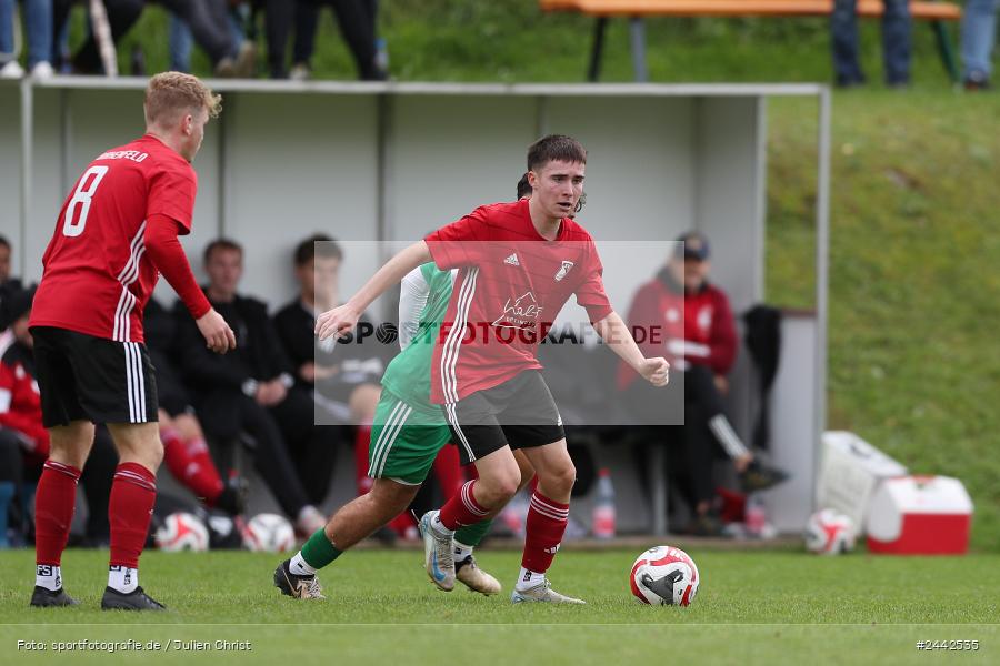 Sportgelände, Birkenfeld, 03.10.2024, sport, action, Fussball, BFV, 12. Spieltag, Bezirksliga Unterfranken West, SVK, SVB, SV Kürnach, SV Birkenfeld - Bild-ID: 2442535